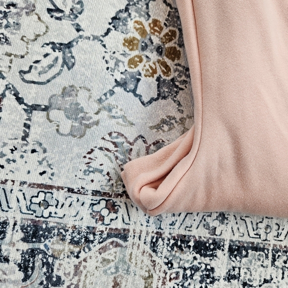 Fabletics Go-To Classic Sweatpant Dusty Rosette Lounge Pants 1X - Picture 2 of 11